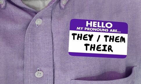 name tag.
