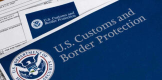 U.S. Customs and Border Protection documents and logo.