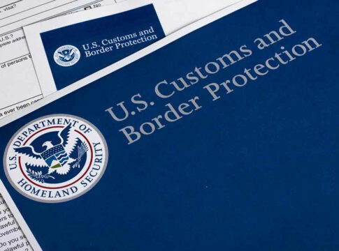 U.S. Customs and Border Protection documents and logo.